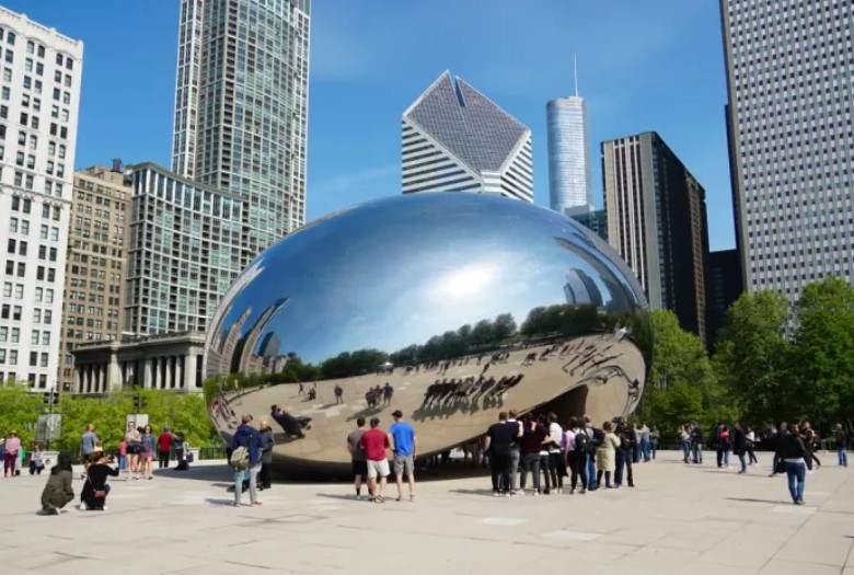 1b The Bean In Millennium Park