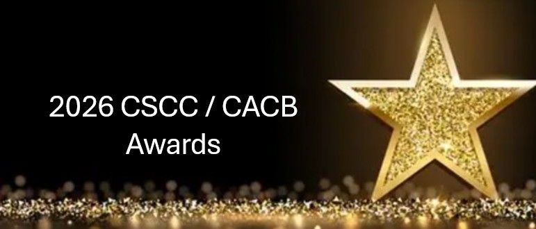 CSCC / CACB 2026 Awards – the winners are announced!