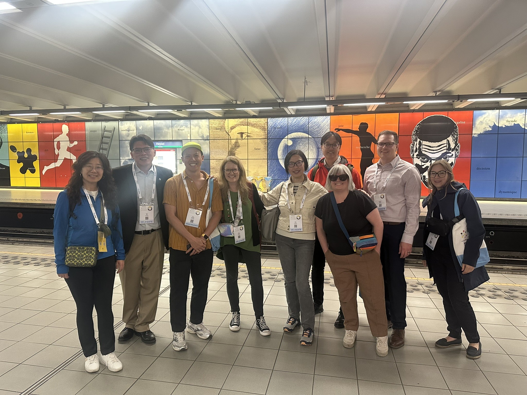 Cscc Travelers In The Brussels Metro